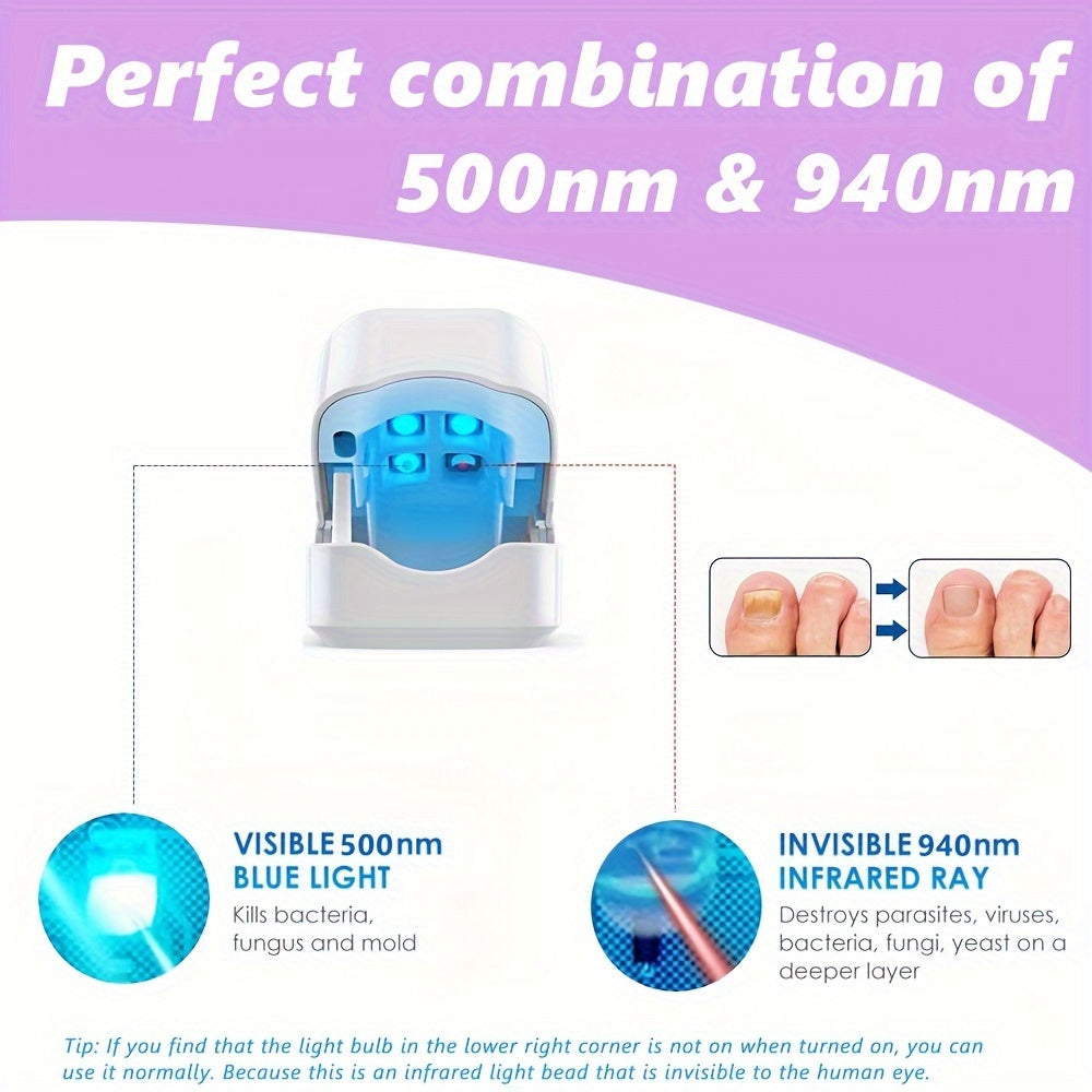 UV LED Nail Device Odorless for Thick and Discolored Nails