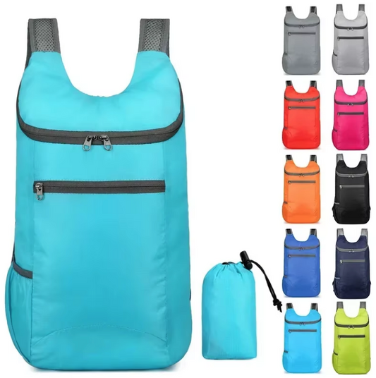 Men&Women's Outdoor Folding Lightweight Waterproof Can Be Stored Backpack For Wading Hiking Running