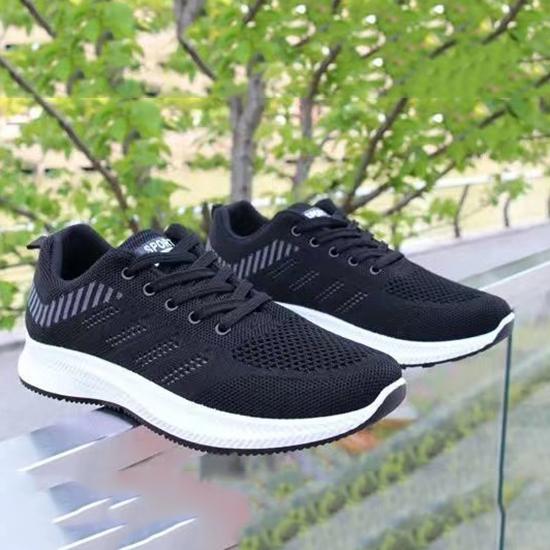 2024 Casual Shoes Breathable and Anti slip Walking Shoes Men's Shoes Outdoor Comfortable and Fashionable Lace up Running Shoes